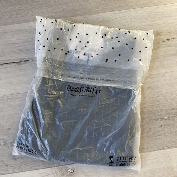 Princess Polly THE SPIRO‎ PANT Size 6 in Black 432153 NWT - Picture 6 of 8